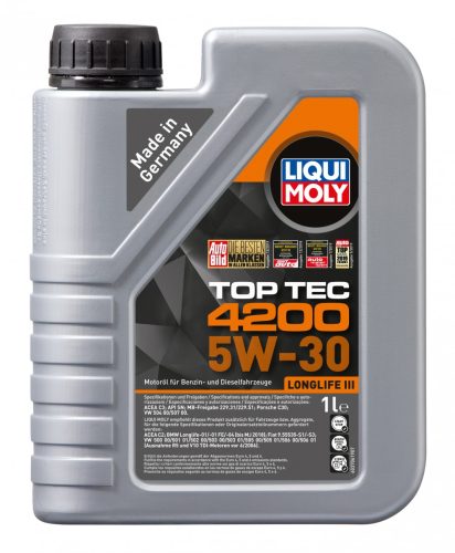Liqui Moly Top Tec 4200 5W-30 motorolaj 1l