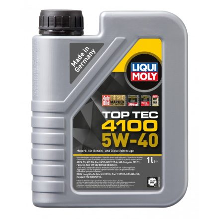 Liqui Moly Top Tec 4100 5W-40 motorolaj 1l