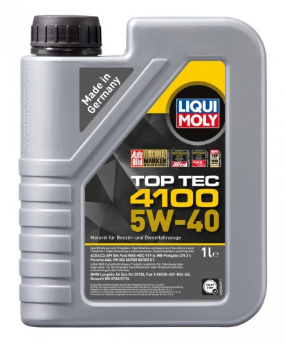 Liqui Moly Top Tec 4100 5W-40 motorolaj 1l