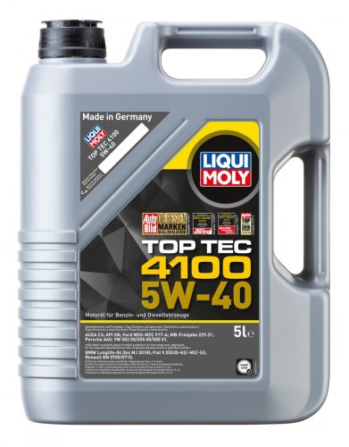 Liqui Moly Top Tec 4100 5W-40 motorolaj 5l
