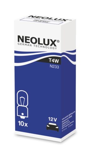NEOLUX 12V 4W BA9s T4W NEOLUX STANDARD Doboz