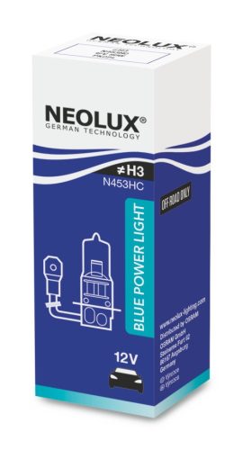 NEOLUX 12V 80W PK22s "H3" NEOLUX BLUE POWER LIGHT Doboz