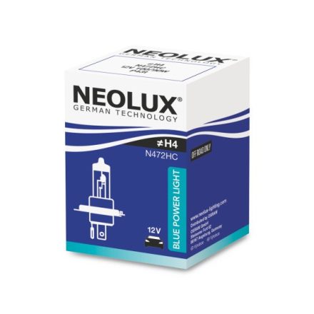 NEOLUX 12V 100/90W P43T "H4" NEOLUX BLUE POWER LIGHT Doboz