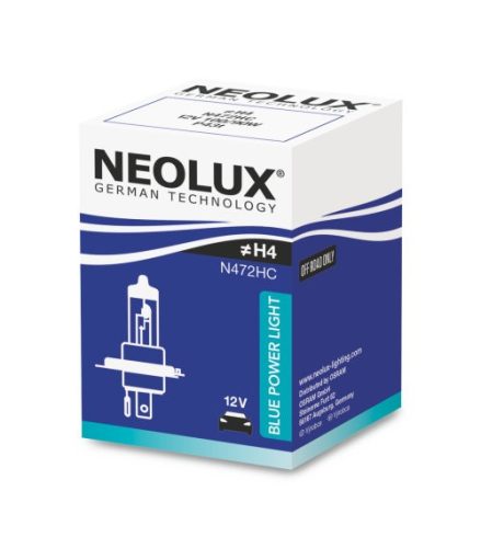 NEOLUX 12V 100/90W P43T "H4" NEOLUX BLUE POWER LIGHT Doboz