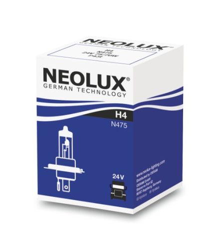 NEOLUX 24V 75/70W P43T H4  NEOLUX STANDARD Doboz