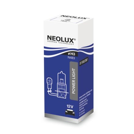 NEOLUX 12V 100W PK22s H3 off road NEOLUX STANDARD Doboz