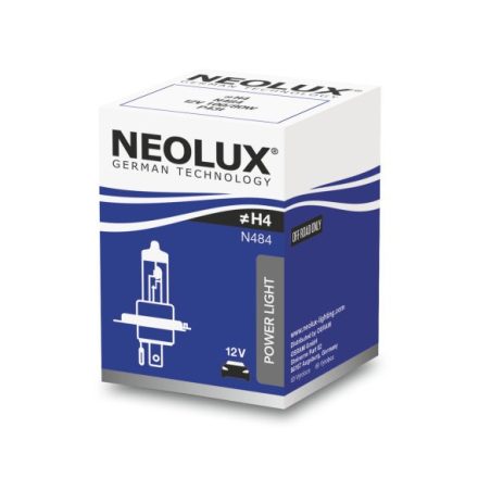 NEOLUX 12V 100/80W P43T "H4" NEOLUX STANDARD Doboz