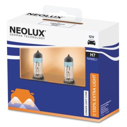 NEOLUX 12V 55W PX26d H7 NEOLUX EXTRA LIGHT+130% Duo-Box