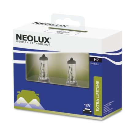 NEOLUX 12V 55W PX26d H7 NEOLUX EXTRA LIFTIME Duo-Box