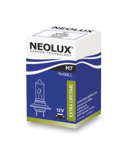 NEOLUX 12V 55W PX26d H7 NEOLUX EXTRA LIFTIME Doboz