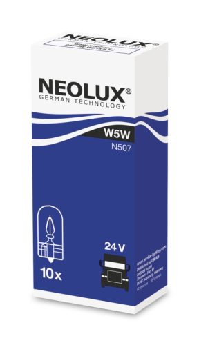 NEOLUX 24V 5W W2.1x9.5d W5W NEOLUX STANDARD Doboz