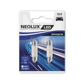   NEOLUX 12V 0,5W SV8.5-8 "C5W" NEOLUX RETROFIT Duo Bliszter