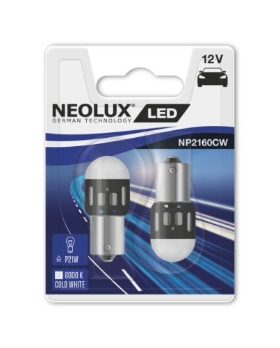 NEOLUX 12V 1,2W BA15s "P21W" NEOLUX RETROFIT Duo Bliszter