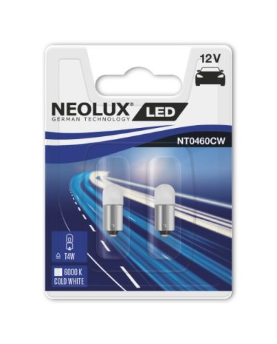 NEOLUX 12V 0,5W BA9s "T4W" NEOLUX RETROFIT Duo Bliszter