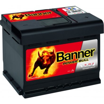 Banner Power Bull 62ah indító akkumulátor