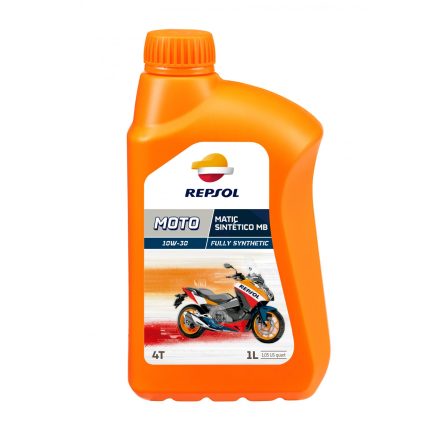 REPSOL Moto Matic Sintetico MB 4T 10W30 1L