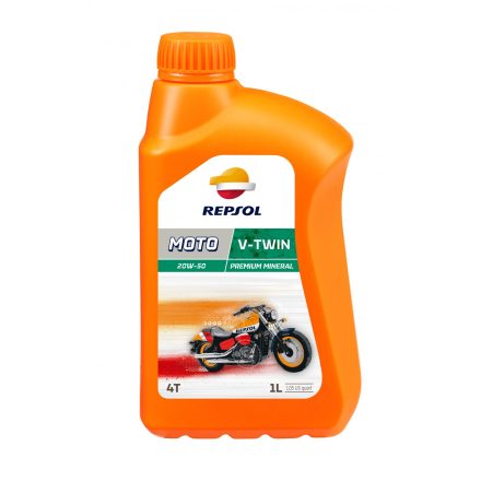 REPSOL Moto V-Twin 4T 20W50 1L