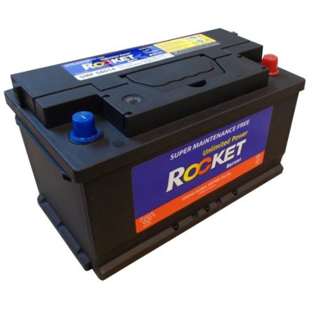 Rocket 12V 80 Ah Indító Akkumulátor