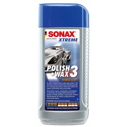 SONAX POLIR ÉS WAX XXTREME3 250ML