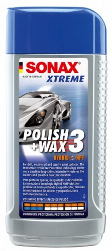 SONAX POLIR ÉS WAX XXTREME3 250ML