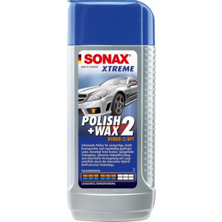 SONAX POLIR ÉS WAX XTREME2 250ML