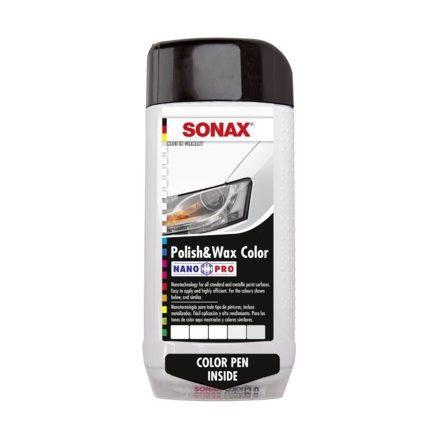 SONAX POLIR ÉS WAX FEHÉR 500 ML