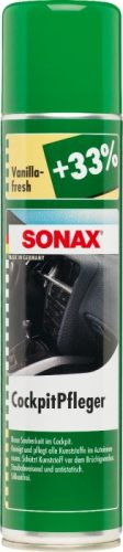 SONAX MŰSZERFALÁPOLÓ VANÍLIA 400ML