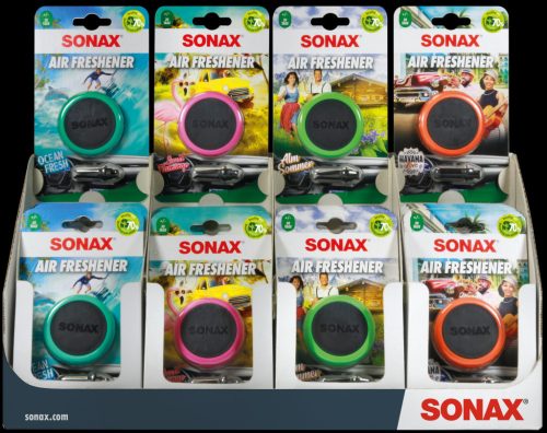 Sonax illatosító mix kináló dobozban 24db