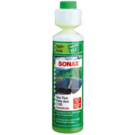 SONAX NYÁRI SZÉLVÉDŐMOSÓ KONC.1:100 ALMA 250ML