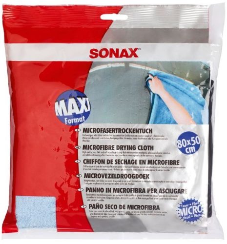 SONAX MIKROSZÁLAS TÖRLŐKENDŐ MAXI (80X50CM)