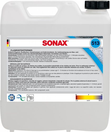 SONAX REPÜLŐROZSDA ELTÁVOLÍTÓ 10L