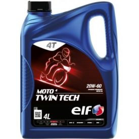 ELF MOTO 4 TWIN TECH 20W60 4 Liter