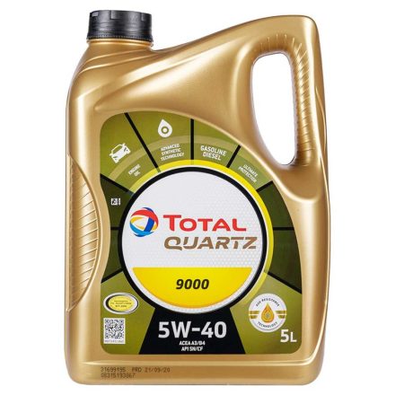 TOTAL QUARTZ 9000 5w40 5 Liter