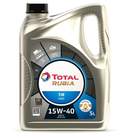 TOTAL RUBIA TIR 7400 15W40 5 LITERES