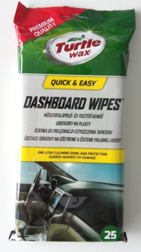 Turtle Wax Wipes műszerfalápoló kendő 25db/cs