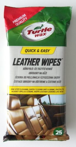 Turtle Wax Wipes bőrápoló- és tisztító kendő 2
