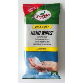 Turtle Wax Wipes kéztisztító kendő 25db/cs