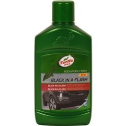   Turtle Wax BLACK IN A FLASH külső műanyag ápoló foly. 300ML