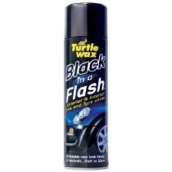   Turtle Wax BLACK IN A FLASH külső műanyag ápoló spray 500ml