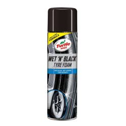   Turtle Wax WET'N BLACK gumiápoló hab spray 500ML 53180