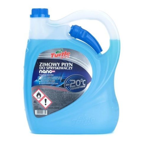 Turtle Wax Szélvédőmosó téli Nano Silver 4L