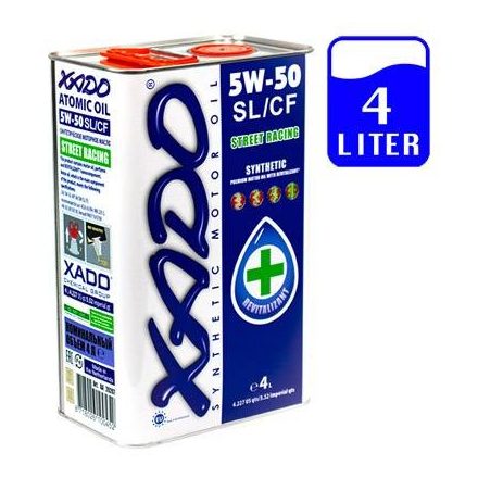 Xado 5W-50 SL/CF  4 liter