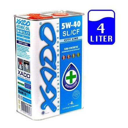 Xado 5W-40  City Line SL/CF 4 liter