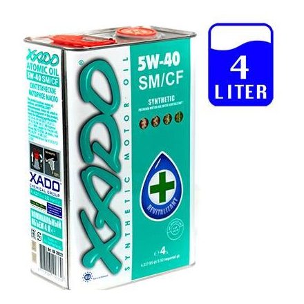 Xado 5W-40 SM/CF 4 liter