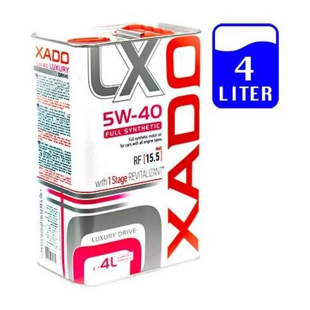 Xado 5W-40 4 liter