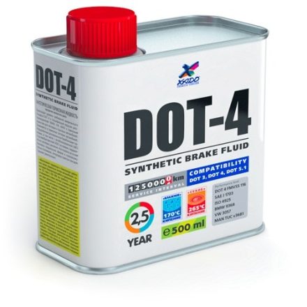 Xado DOT-4 fékfolyadék 500 ml